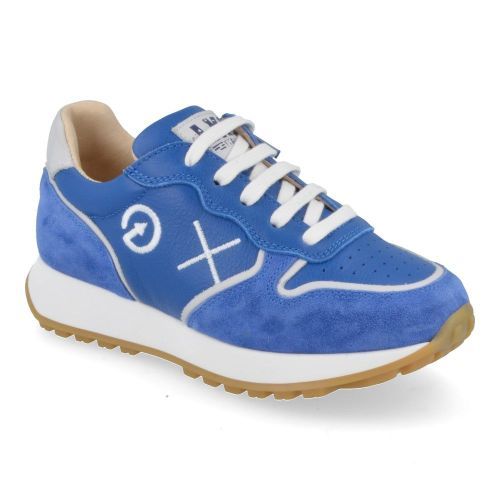 Luca sneakers blauw Jongens ( - blauwe sneaker 2201) - Junior Steps