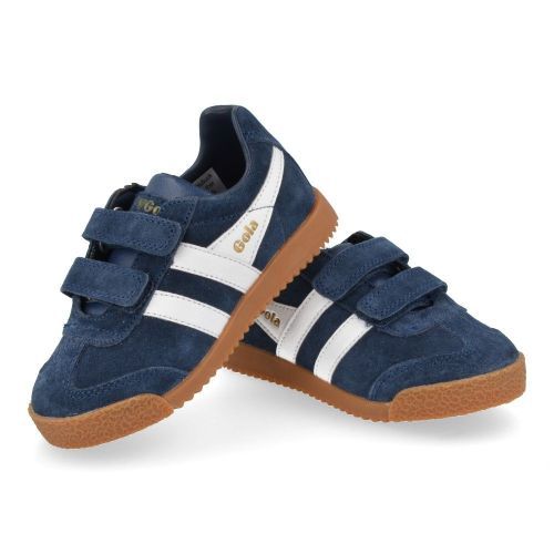 Gola sneakers blauw Jongens ( - blauwe sneaker met velcrosluitingcka192) - Junior Steps