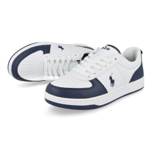 Ralph lauren sneakers wit  ( - witte sneaker court IIrl00600111) - Junior Steps